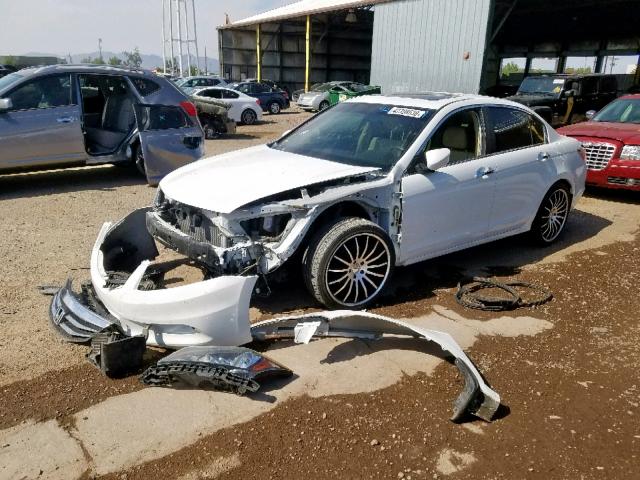 1HGCP3F81CA007644 - 2012 HONDA ACCORD EXL WHITE photo 2