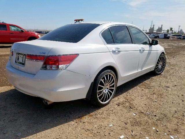 1HGCP3F81CA007644 - 2012 HONDA ACCORD EXL WHITE photo 4