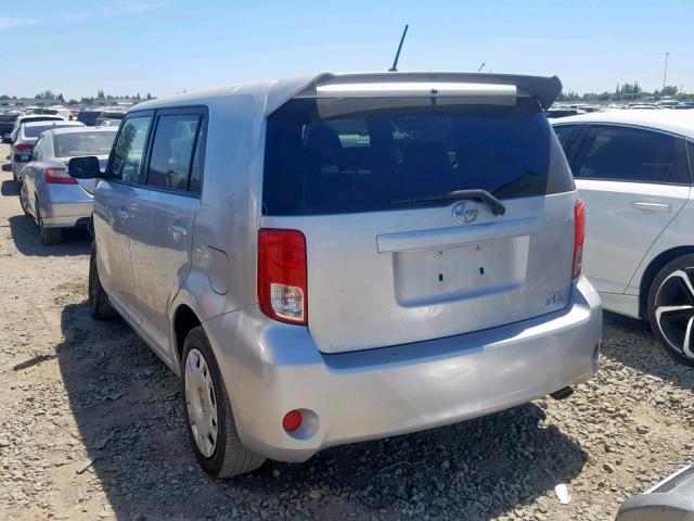 JTLZE4FE8CJ022754 - 2012 TOYOTA SCION XB 银色 照片 3