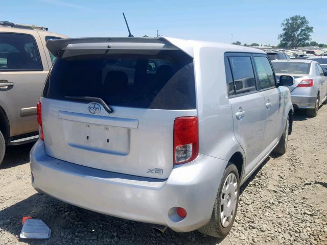 JTLZE4FE8CJ022754 - 2012 TOYOTA SCION XB 银色 照片 4