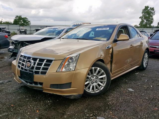 1G6DG5E58D0114514 - 2013 CADILLAC CTS LUXURY GOLD photo 2