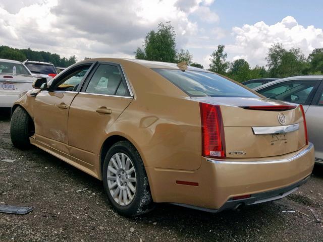 1G6DG5E58D0114514 - 2013 CADILLAC CTS LUXURY GOLD photo 3