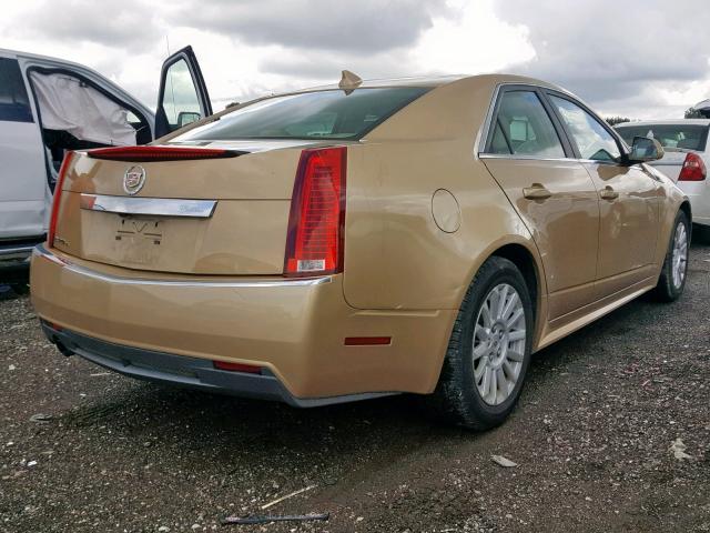 1G6DG5E58D0114514 - 2013 CADILLAC CTS LUXURY GOLD photo 4