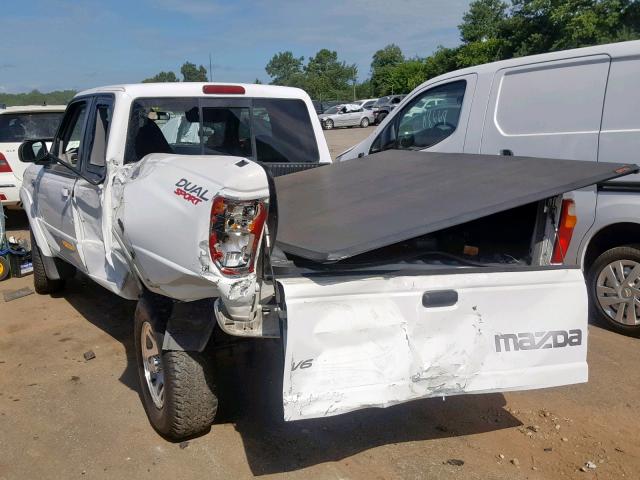 4F4YR16U52TM24372 - 2002 MAZDA B3000 CAB WHITE photo 3