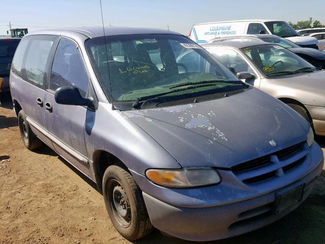 2B4FP2531WR535189 - 1998 DODGE CARAVAN BLUE photo 1