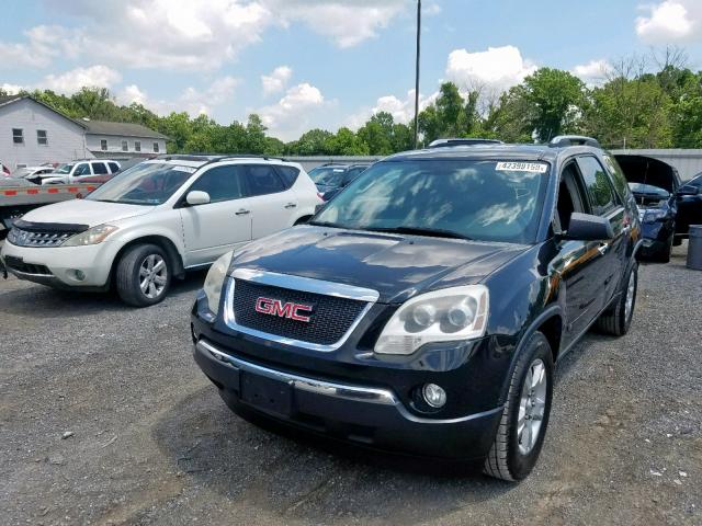 1GKER13D69J174862 - 2009 GMC ACADIA SLE BLACK photo 2