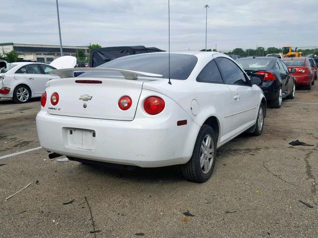 1G1AL15F767823614 - 2006 CHEVROLET COBALT LT WHITE photo 4