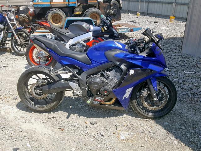 MLHRC740XF5100231 - 2015 HONDA CBR650 F BLUE photo 9