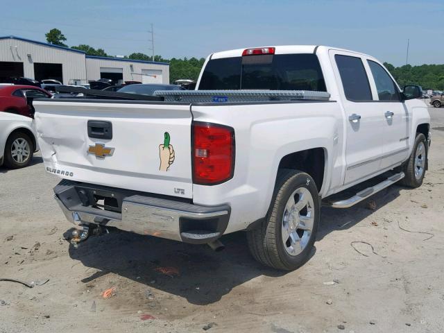 3GCPCSEC3EG414820 - 2014 CHEVROLET SILVERADO WHITE photo 4