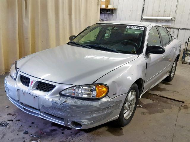 1G2NF52EX3C318287 - 2003 PONTIAC GRAND AM S SILVER photo 2