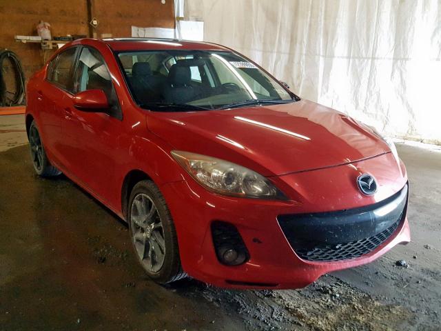 JM1BL1V60C1513136 - 2012 MAZDA 3 S RED photo 1