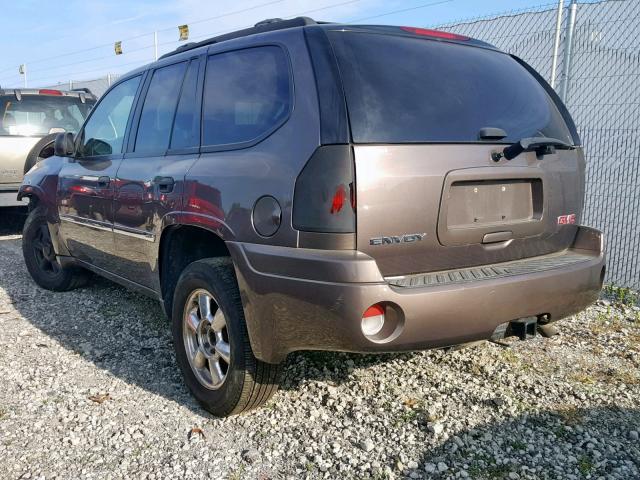 1GKDS13S282181153 - 2008 GMC ENVOY BROWN photo 3