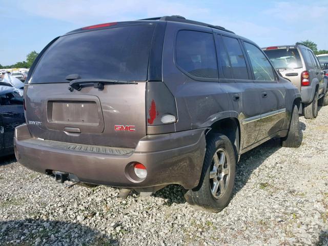 1GKDS13S282181153 - 2008 GMC ENVOY BROWN photo 4