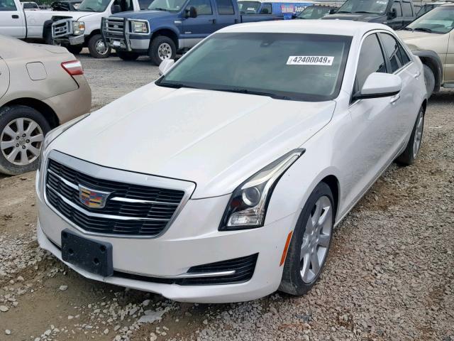 1G6AA5RXXF0104862 - 2015 CADILLAC ATS WHITE photo 2