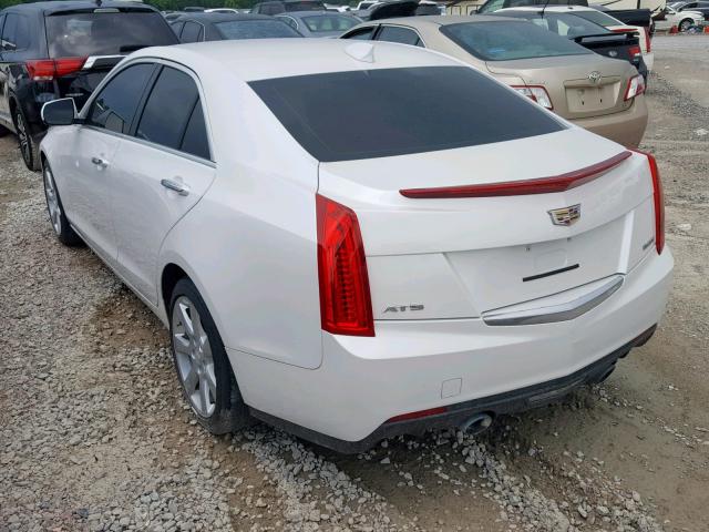 1G6AA5RXXF0104862 - 2015 CADILLAC ATS WHITE photo 3