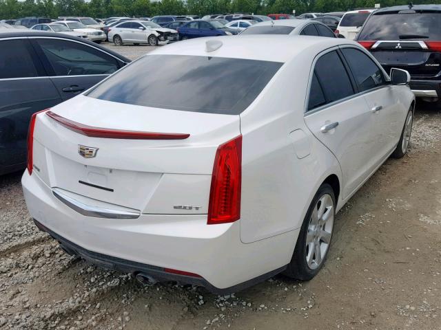 1G6AA5RXXF0104862 - 2015 CADILLAC ATS WHITE photo 4