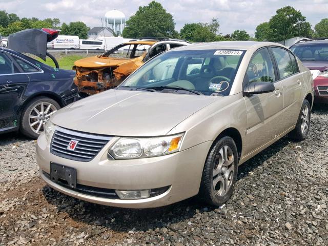 1G8AL52F55Z124711 - 2005 SATURN ION LEVEL GOLD photo 2