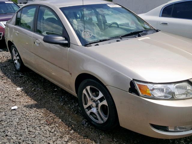 1G8AL52F55Z124711 - 2005 SATURN ION LEVEL GOLD photo 9