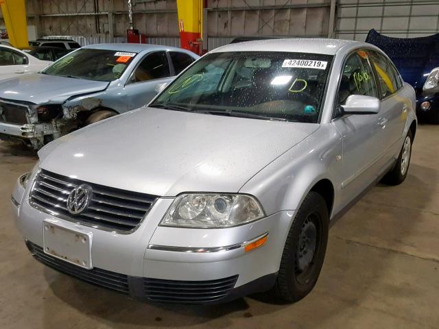 WVWMD63B83P183911 - 2003 VOLKSWAGEN PASSAT GL SILVER photo 2