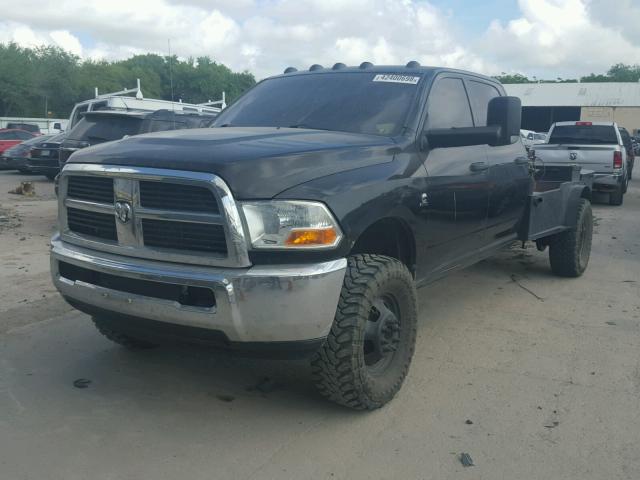 3D73Y4CL1BG543851 - 2011 DODGE RAM 3500 BLACK photo 2