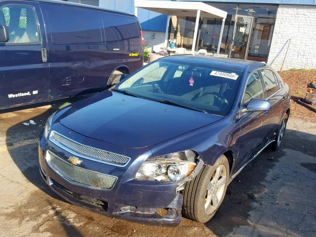 1G1ZC5EU5BF107254 - 2011 CHEVROLET MALIBU 1LT 蓝色 照片 2