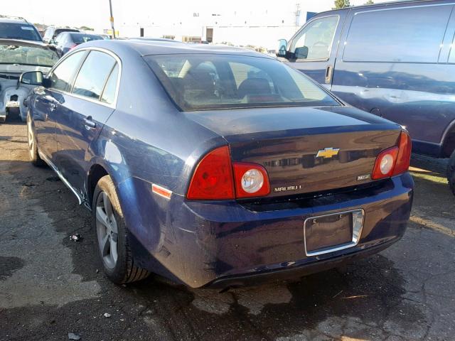 1G1ZC5EU5BF107254 - 2011 CHEVROLET MALIBU 1LT 蓝色 照片 3