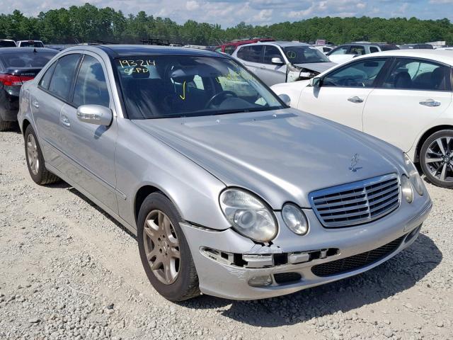 WDBUF65J83A318546 - 2003 MERCEDES-BENZ E 320 SILVER photo 1