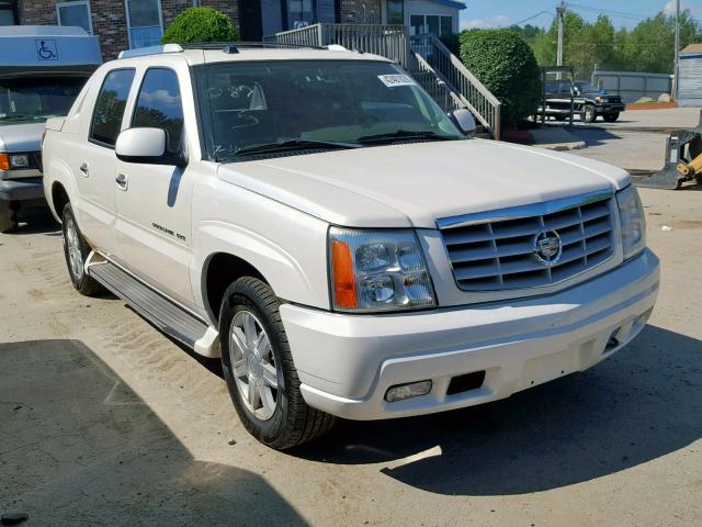 3GYEK62N05G182632 - 2005 CADILLAC ESCALADE E WHITE photo 1