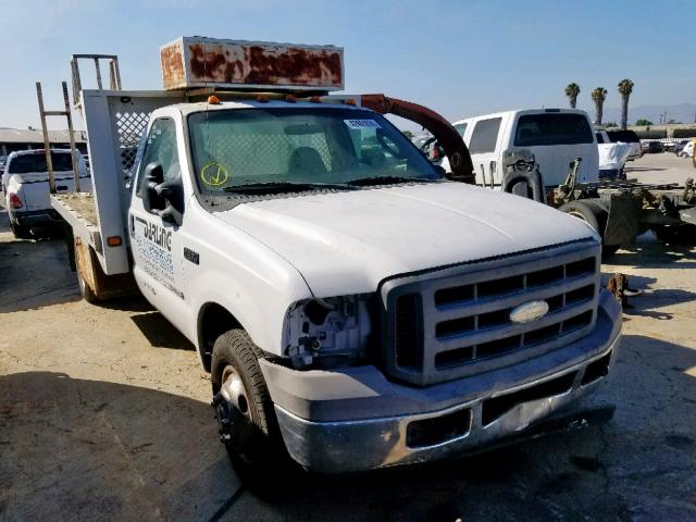 1FDWF36P95EB44425 - 2005 FORD F350 SUPER WHITE photo 1