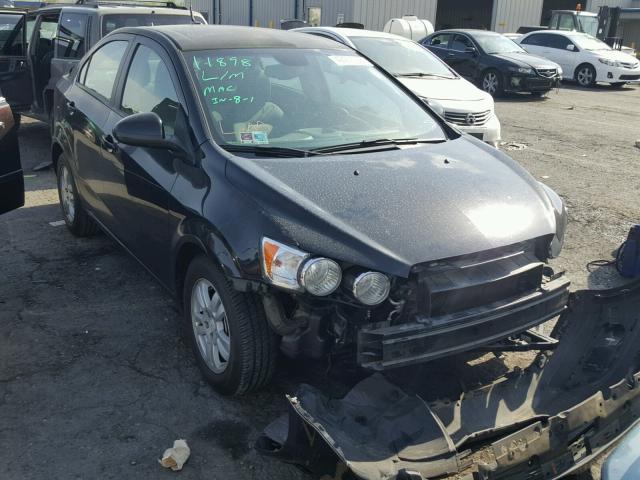 1G1JA5SH6C4130792 - 2012 CHEVROLET SONIC LS 黑色 照片 1