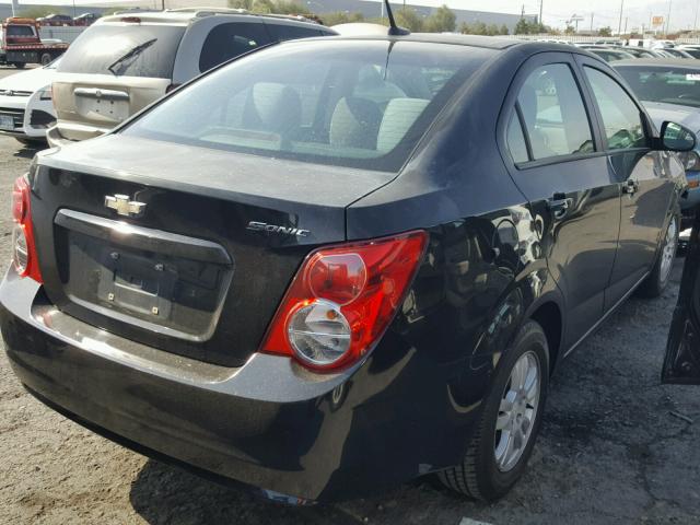 1G1JA5SH6C4130792 - 2012 CHEVROLET SONIC LS 黑色 照片 4