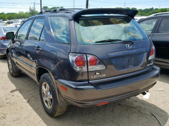 JTJHF10U620267086 - 2002 LEXUS RX 300 GRAY photo 3