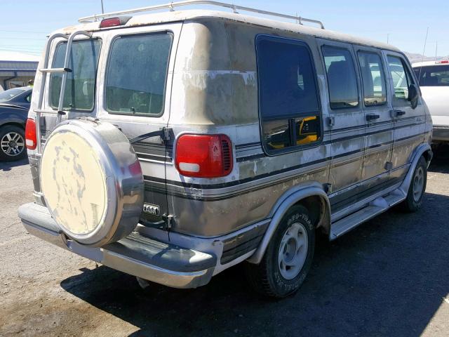 2B7HB21X5RK567059 - 1994 DODGE RAM VAN B2 GRAY photo 4