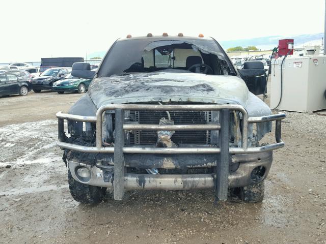 3D7LS38C55G838945 - 2005 DODGE RAM 3500 S TAN photo 9