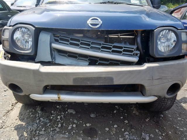 5N1ED28Y54C644478 - 2004 NISSAN XTERRA XE BLUE photo 7