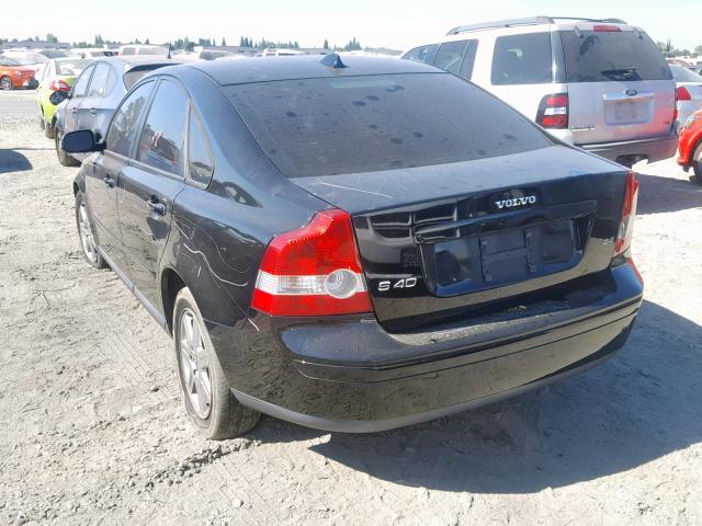 YV1MS390272284756 - 2007 VOLVO S40 2.4I BLACK photo 3