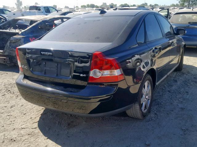 YV1MS390272284756 - 2007 VOLVO S40 2.4I BLACK photo 4