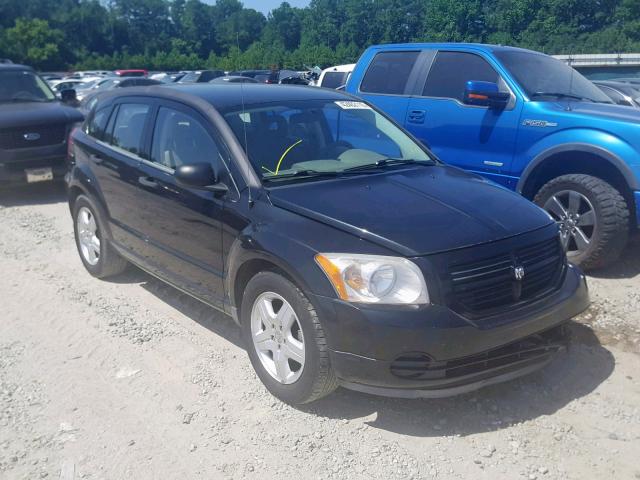 1B3HB28B38D779690 - 2008 DODGE CALIBER BLACK photo 1