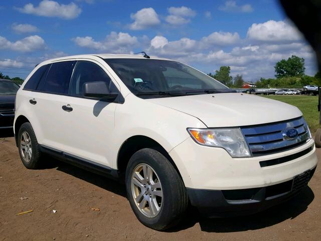 2FMDK36C48BB37799 - 2008 FORD EDGE SE WHITE photo 1