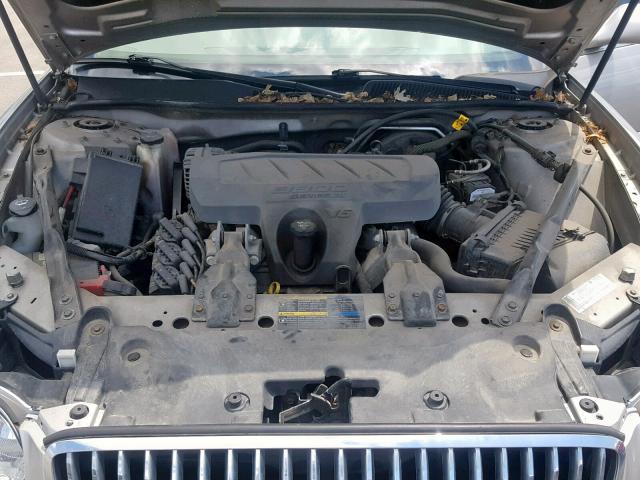 2G4WD582781132444 - 2008 BUICK LACROSSE C SILVER photo 7