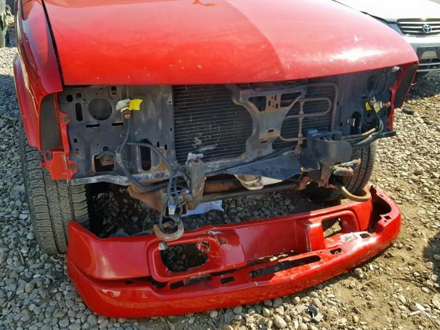 1GNDT13X13K126861 - 2003 CHEVROLET BLAZER RED photo 10