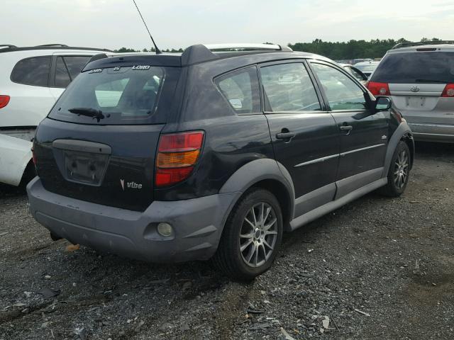 5Y2SL63815Z455141 - 2005 PONTIAC VIBE BLACK photo 4