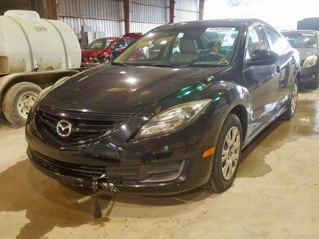 1YVHZ8BH8C5M15420 - 2012 MAZDA 6 I BLACK photo 2