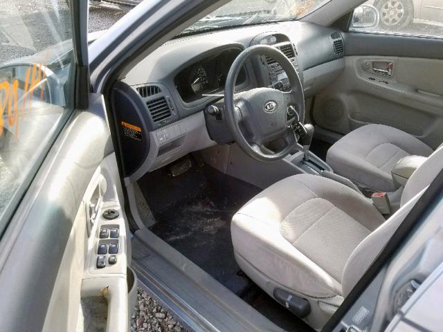 KNAFE121785494067 - 2008 KIA SPECTRA EX BLUE photo 9