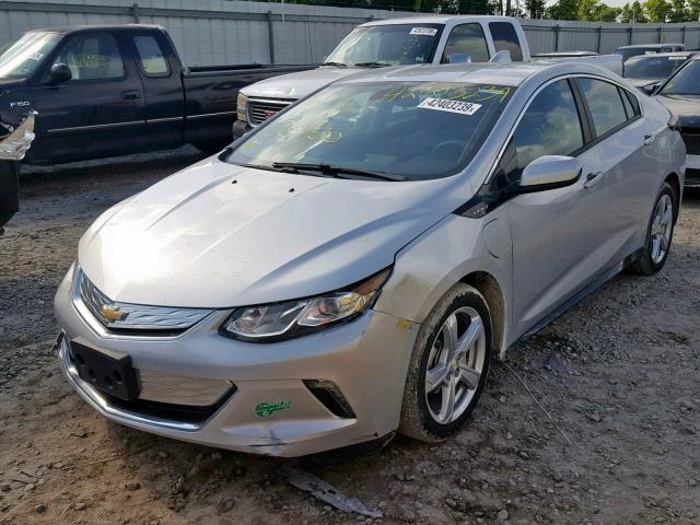 1G1RC6S58HU125349 - 2017 CHEVROLET VOLT LT SILVER photo 2