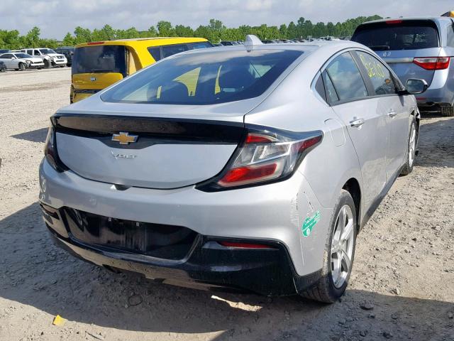 1G1RC6S58HU125349 - 2017 CHEVROLET VOLT LT SILVER photo 4