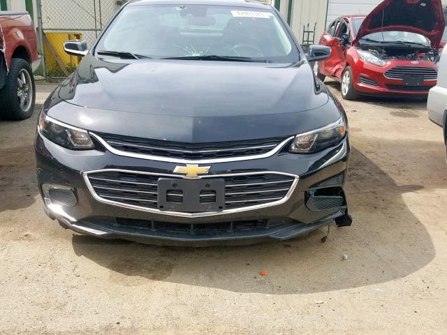 1G1ZH5SX7GF357182 - 2016 CHEVROLET MALIBU PRE BLACK photo 9