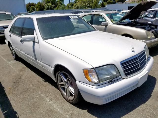 WDBGA43G8VA362962 - 1997 MERCEDES-BENZ S 420 WHITE photo 1