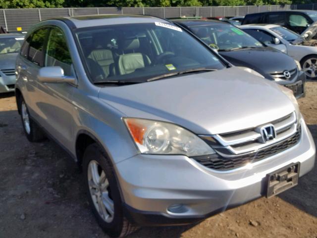 5J6RE4H7XAL037312 - 2010 HONDA CR-V EXL SILVER photo 1