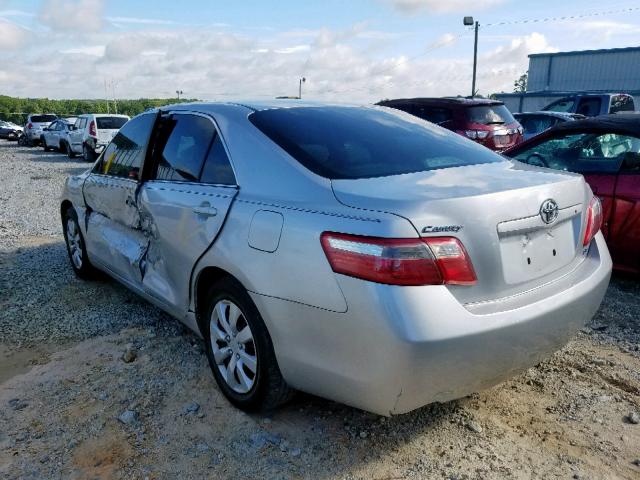 4T1BE46K77U617694 - 2007 TOYOTA CAMRY NEW SILVER photo 3